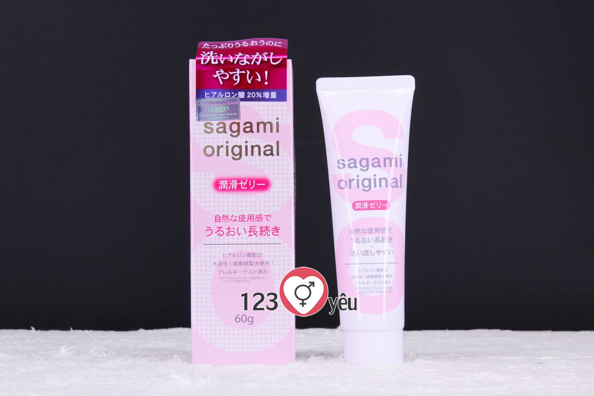  Nhập sỉ Gel bôi trơn SAGAMI 60g nhập khẩu Japan hàng xách tay