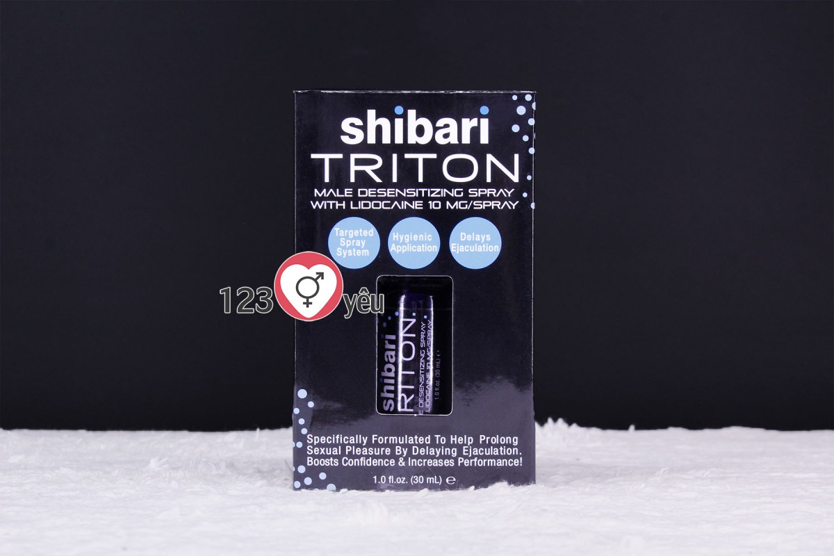 Đại lý Thuốc xịt Shibari Triton chống xuất tinh sớm loại tốt