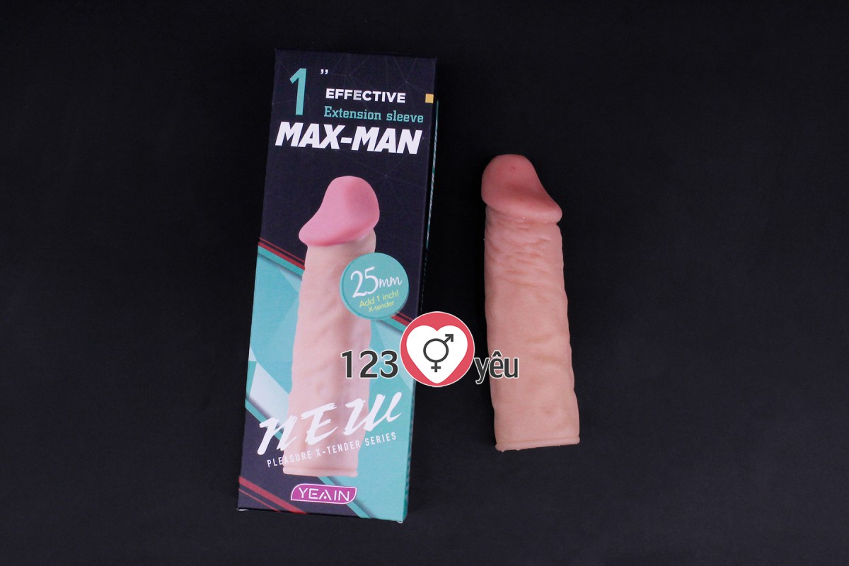 Cửa hàng bán Bao cao su đôn dên Max Man Extension tăng 25cm có tốt không?